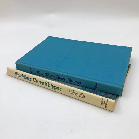 Blue Water Green Skipper Stuart Woods HBDC 1977 First Edition Vintage - Picture 4 of 13